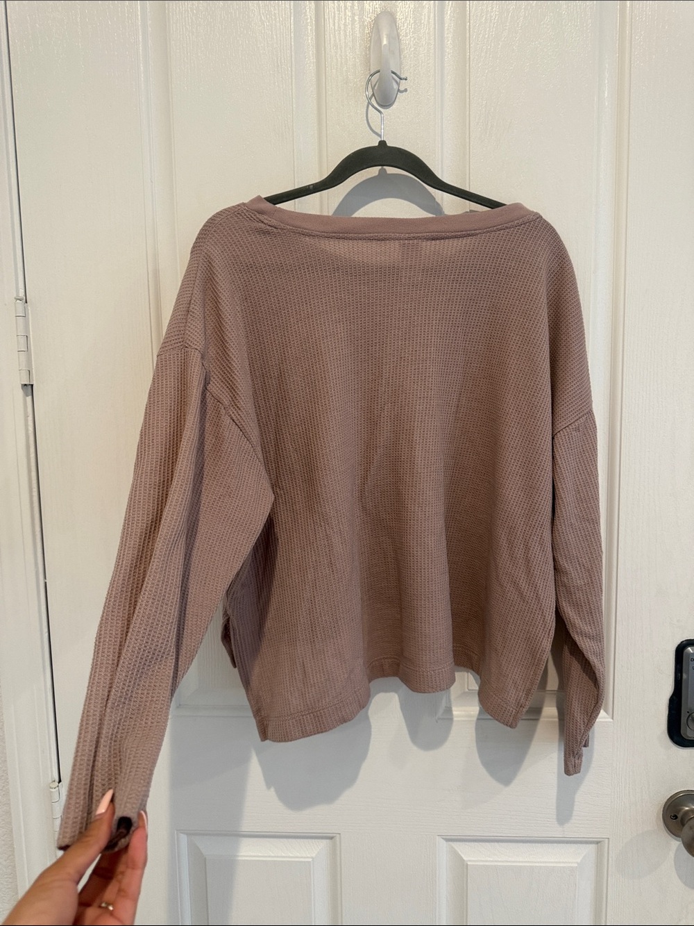 🇺🇸PJ salvage waffle knit top - Picture 4 of 6